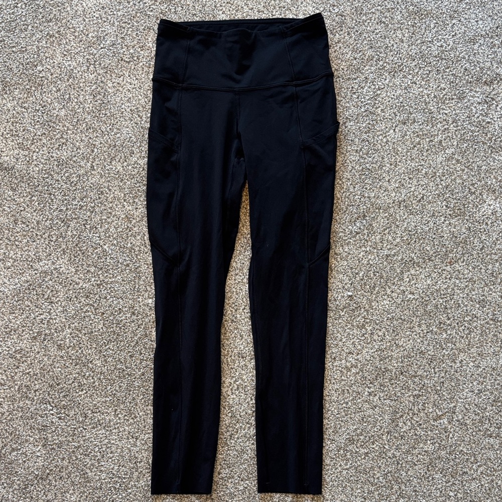 Women's Black High-Waisted Lululemon Leggings
With pockets